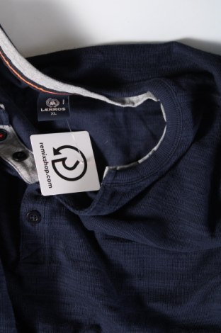 Pánske tričko  Lerros, Veľkosť XL, Farba Modrá, Cena  6,89 €