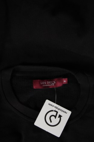 Ανδρική μπλούζα Les Deux, Μέγεθος XL, Χρώμα Μαύρο, Τιμή 23,75 €