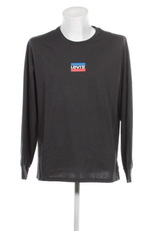 Ανδρική μπλούζα Levi's, Μέγεθος XL, Χρώμα Γκρί, Τιμή 44,54 €