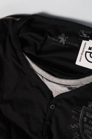 Herren Shirt Man's World, Größe L, Farbe Schwarz, Preis 4,76 €