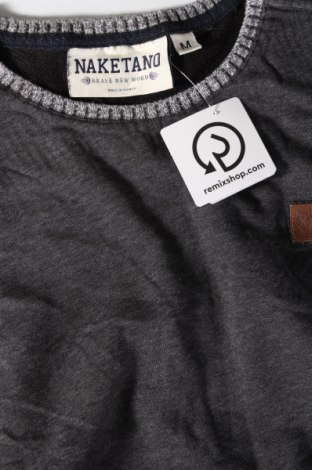 Herren Shirt Naketano, Größe M, Farbe Grau, Preis 31,73 €