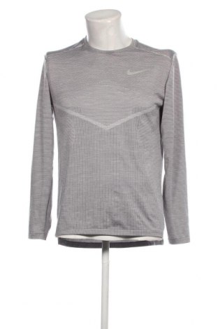 Мъжка блуза Nike Running, Размер M, Цвят Сив, Цена 20,40 лв.
