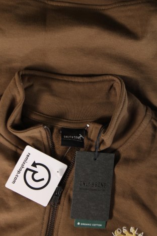 Herren Shirt Only & Sons, Größe M, Farbe Braun, Preis 6,87 €