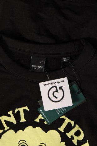 Ανδρική μπλούζα Only & Sons, Μέγεθος M, Χρώμα Μαύρο, Τιμή 8,79 €