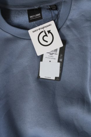Мъжка блуза Only & Sons, Размер M, Цвят Син, Цена 15,50 лв.