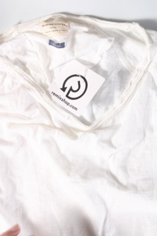 Ανδρική μπλούζα Selected Homme, Μέγεθος XL, Χρώμα Λευκό, Τιμή 10,86 €