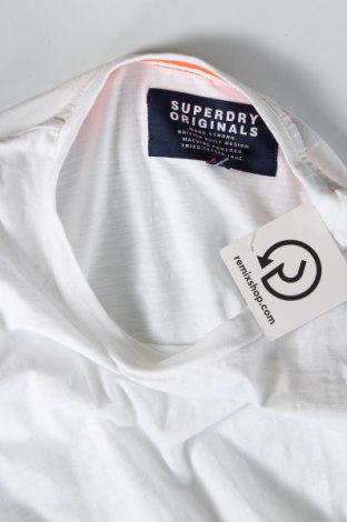 Ανδρική μπλούζα Superdry, Μέγεθος XXL, Χρώμα Λευκό, Τιμή 16,24 €