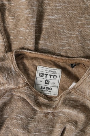 Ανδρική μπλούζα Tom Tailor, Μέγεθος M, Χρώμα  Μπέζ, Τιμή 16,70 €