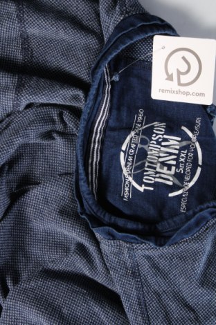 Herren Shirt Tom Tompson, Größe XXL, Farbe Blau, Preis 5,95 €