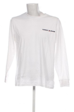 Męska bluzka Tommy Jeans, Rozmiar XL, Kolor Biały, Cena 252,95 zł
