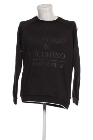 Ανδρική μπλούζα Victorio & Lucchino, Μέγεθος L, Χρώμα Μαύρο, Τιμή 38,97 €