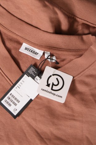 Pánske tričko  Weekday, Veľkosť S, Farba Hnedá, Cena  4,54 €