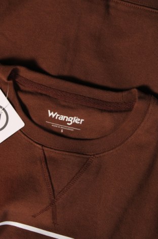 Bluză de bărbați Wrangler, Mărime S, Culoare Maro, Preț 319,73 Lei