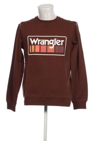 Bluză de bărbați Wrangler, Mărime S, Culoare Maro, Preț 319,73 Lei