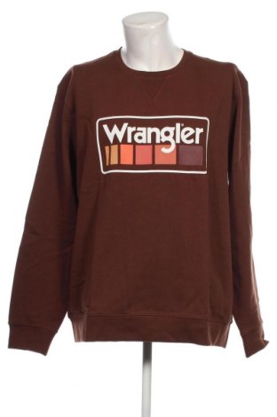 Ανδρική μπλούζα Wrangler, Μέγεθος XXL, Χρώμα Καφέ, Τιμή 55,67 €