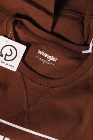 Ανδρική μπλούζα Wrangler, Μέγεθος L, Χρώμα Καφέ, Τιμή 32,85 €