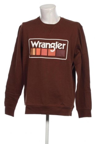 Bluză de bărbați Wrangler, Mărime L, Culoare Maro, Preț 301,97 Lei