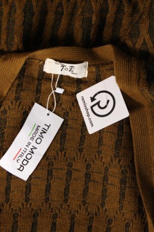 Jachetă tricotată de bărbați, Mărime M, Culoare Maro, Preț 77,17 Lei