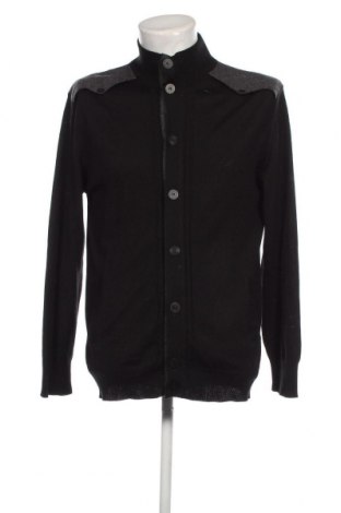 Jachetă tricotată de bărbați, Mărime XXL, Culoare Negru, Preț 57,23 Lei