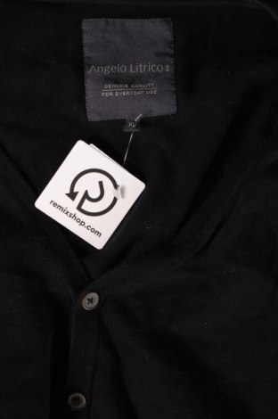 Jachetă tricotată de bărbați Angelo Litrico, Mărime XL, Culoare Negru, Preț 42,93 Lei