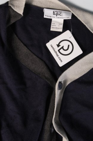 Jachetă tricotată de bărbați Bpc Bonprix Collection, Mărime M, Culoare Albastru, Preț 15,26 Lei