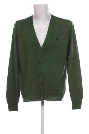 Jachetă tricotată de bărbați Burlington, Mărime XL, Culoare Verde, Preț 57,23 Lei