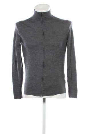 Jachetă tricotată de bărbați Calvin Klein, Mărime S, Culoare Gri, Preț 203,95 Lei