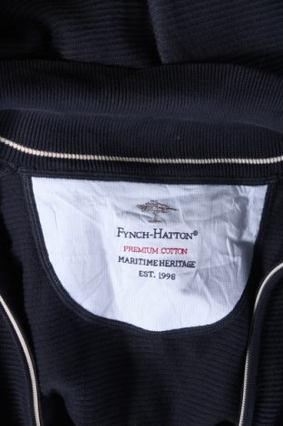 Ανδρική ζακέτα Fynch-Hatton, Μέγεθος XL, Χρώμα Μπλέ, Τιμή 38,35 €