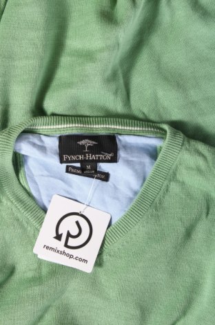 Jachetă tricotată de bărbați Fynch-Hatton, Mărime M, Culoare Verde, Preț 122,37 Lei