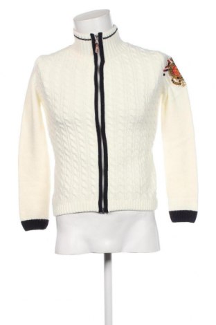 Jachetă tricotată de bărbați Giorgio Di Mare, Mărime S, Culoare Ecru, Preț 189,47 Lei