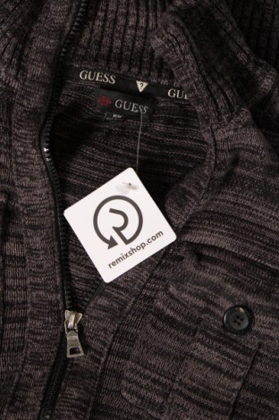 Jachetă tricotată de bărbați Guess, Mărime M, Culoare Gri, Preț 203,95 Lei