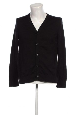 Jachetă tricotată de bărbați H&M, Mărime M, Culoare Negru, Preț 47,70 Lei