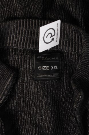 Jachetă tricotată de bărbați Jean Pascale, Mărime XXL, Culoare Gri, Preț 31,48 Lei