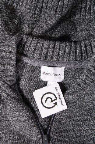 Jachetă tricotată de bărbați Marco Donati, Mărime M, Culoare Gri, Preț 71,05 Lei