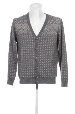 Jachetă tricotată de bărbați Montechiaro, Mărime M, Culoare Gri, Preț 203,95 Lei