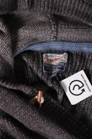 Jachetă tricotată de bărbați Petrol Industries, Mărime L, Culoare Gri, Preț 66,31 Lei