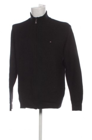 Jachetă tricotată de bărbați Tommy Hilfiger, Mărime XXL, Culoare Negru, Preț 570,39 Lei