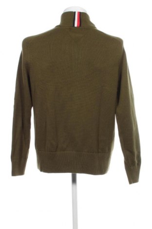 Jachetă tricotată de bărbați Tommy Hilfiger, Mărime L, Culoare Verde, Preț 369,08 Lei