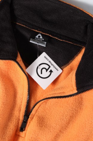 Ανδρική μπλούζα fleece, Μέγεθος XL, Χρώμα Πορτοκαλί, Τιμή 14,23 €