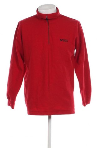 Herren Fleece Shirt, Größe L, Farbe Rot, Preis 16,01 €