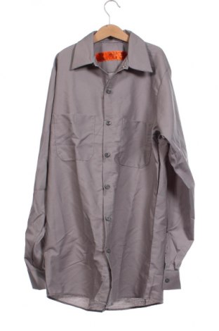 Ανδρικό πουκάμισο, Μέγεθος S, Χρώμα Γκρί, Τιμή 4,74 €