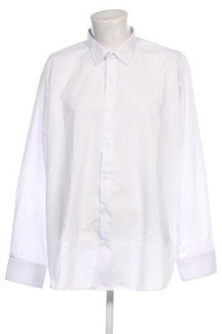 Ανδρικό πουκάμισο, Μέγεθος 3XL, Χρώμα Λευκό, Τιμή 22,52 €