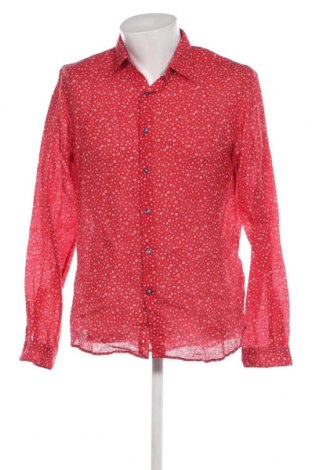 Herrenhemd, Größe L, Farbe Rot, Preis € 8,90