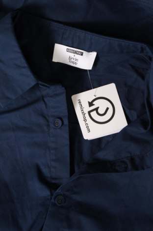 Ανδρικό πουκάμισο About you x Kevin Trapp, Μέγεθος L, Χρώμα Μπλέ, Τιμή 63,92 €