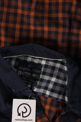 Pánská košile  Angelo Litrico, Velikost M, Barva Vícebarevné, Cena  110,00 Kč