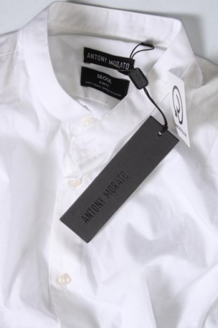 Herrenhemd Antony Morato, Größe L, Farbe Weiß, Preis 31,96 €