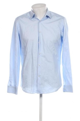 Ανδρικό πουκάμισο BOSS, Μέγεθος M, Χρώμα Μπλέ, Τιμή 40,94 €