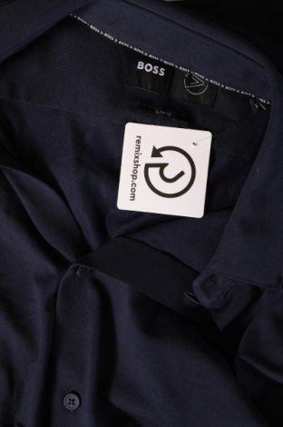 Ανδρικό πουκάμισο BOSS, Μέγεθος L, Χρώμα Μπλέ, Τιμή 111,34 €