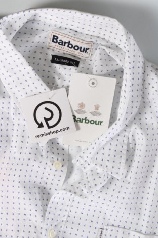 Ανδρικό πουκάμισο Barbour, Μέγεθος XXL, Χρώμα Λευκό, Τιμή 71,50 €