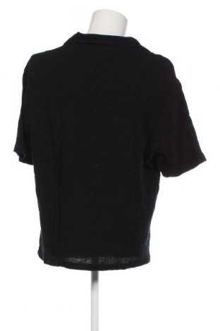 Мъжка риза Bershka, Размер L, Цвят Черен, Цена 46,00 лв.